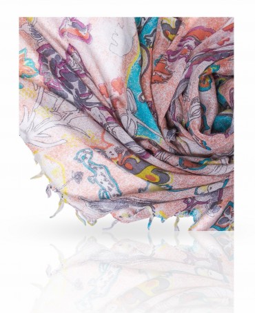 Палантин Женский W-AMAZON/BE